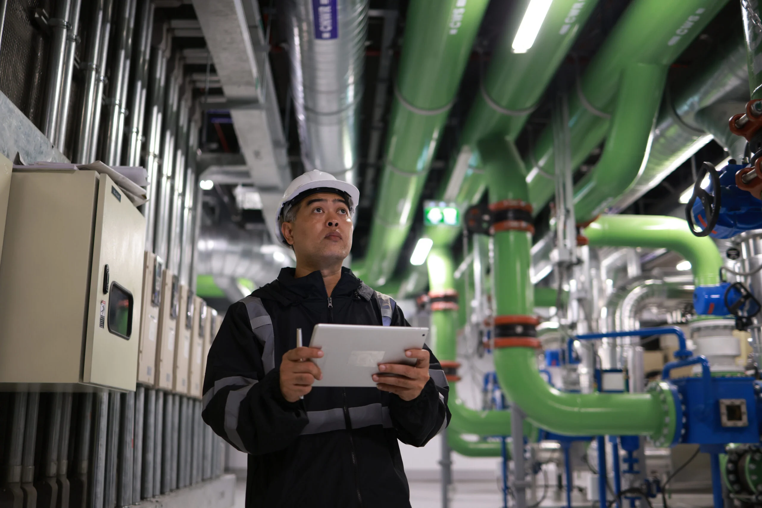 Cooling system pipeline